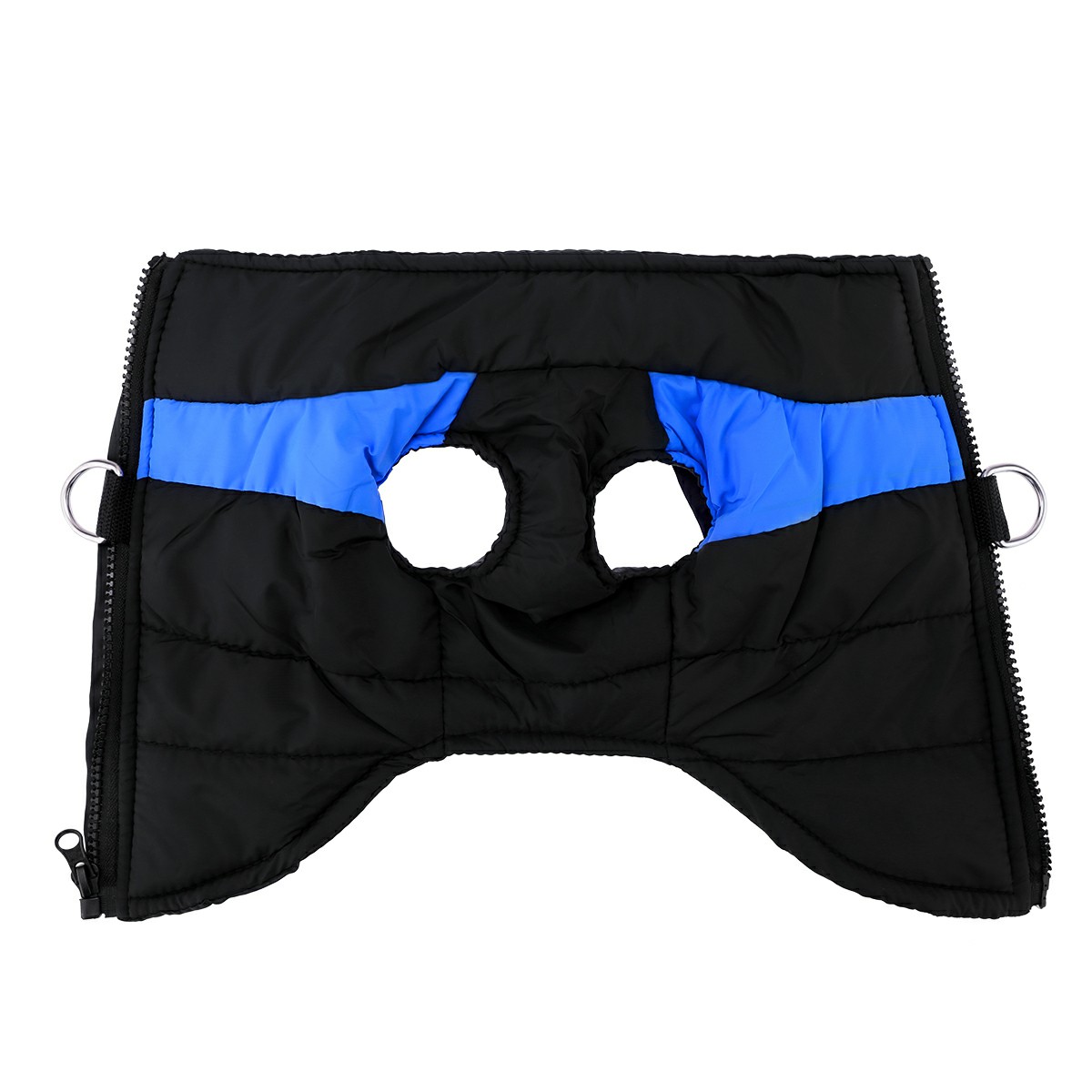 Comfy Soft Dog Vest Jacket Winter Waterproof Padded Pet Clothes Warm Vest Coat Size XL - Blue