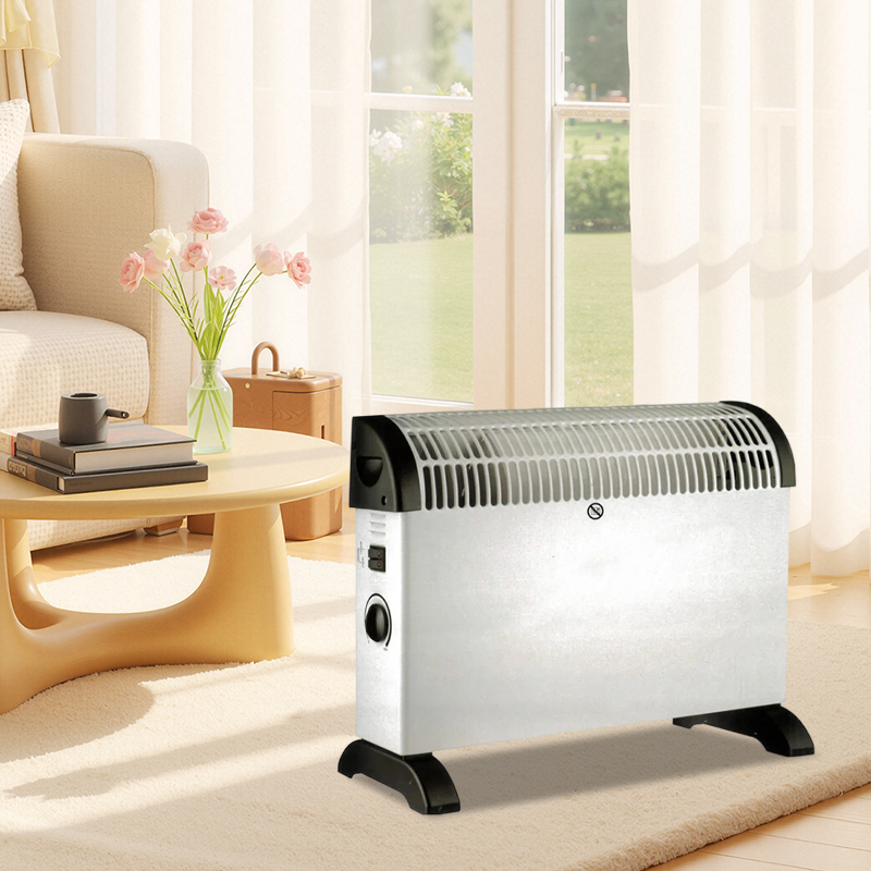 Convector Heater Space Heater Electric Heaters Quick Heat Distribution for Indoor Use White