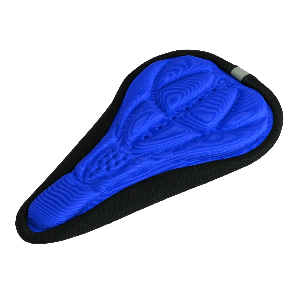 Cycling Bicycle Bike Silicone Saddle 3D Seat Cover Cushion Soft Pad - Blue