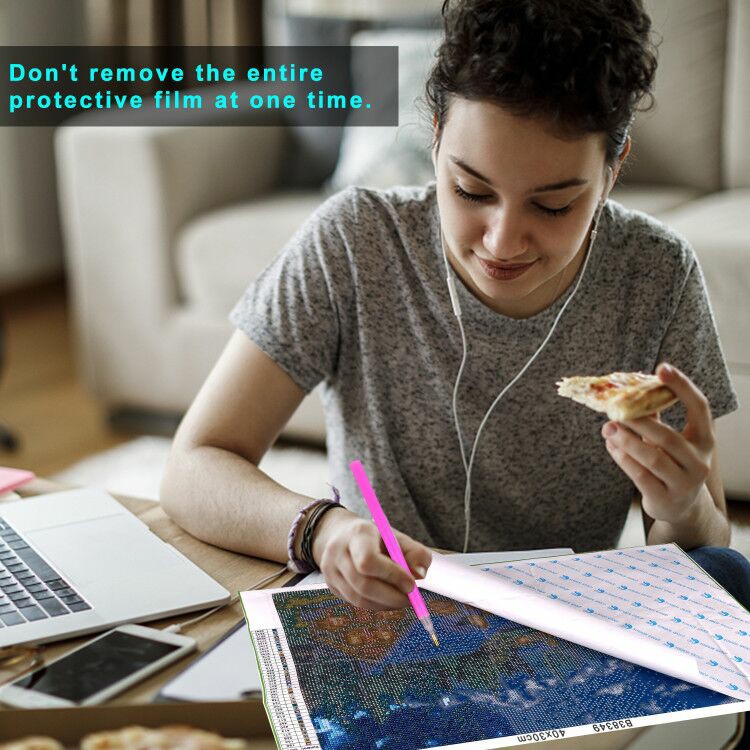 Diamond Painting Photo Custom Private Personal Custom Wedding Parents Gift - Spring Forest