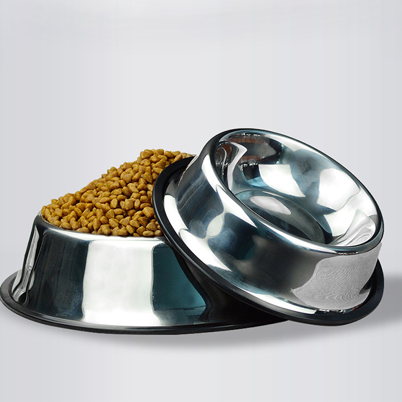 Dog Feeding Bowl Non-Slip Stainless Steel Pet Bowls Water Bowl and Food Bowl - 37cm