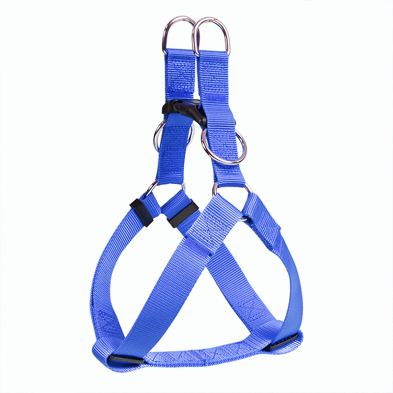 Dog Harness Heavy Duty Nylon Pet Dog Halter Vests for Small Medium Dogs Easy Walking Training Random Colours