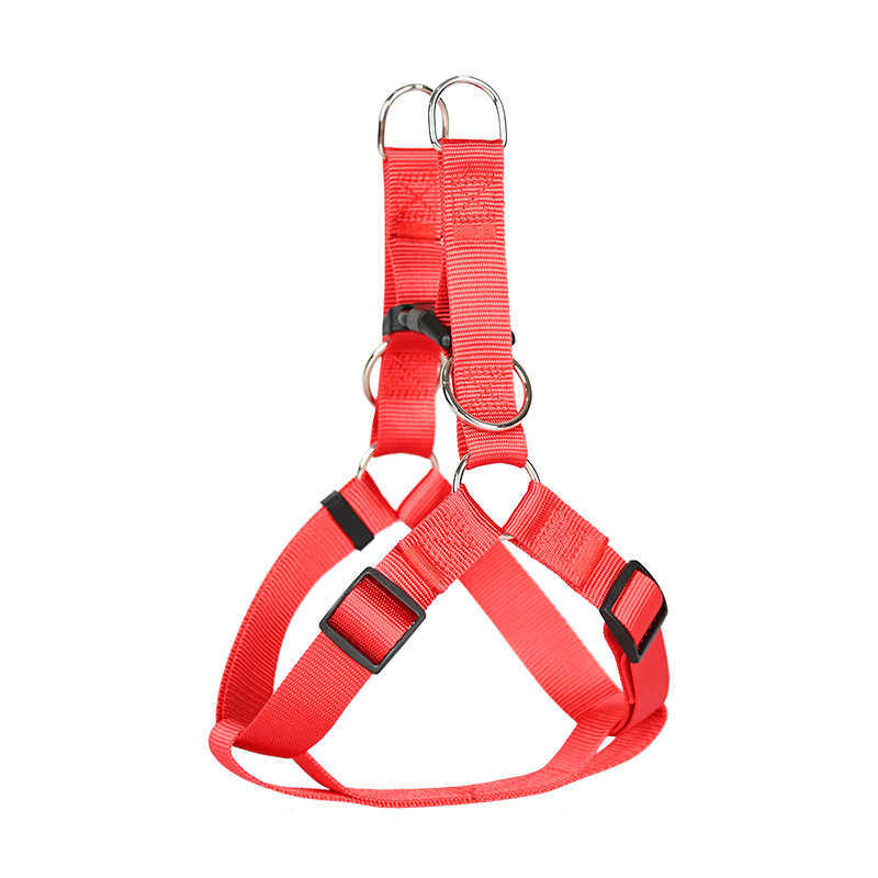 Dog Harness Heavy Duty Nylon Pet Dog Halter Vests for Small Medium Dogs Easy Walking Training Random Colours