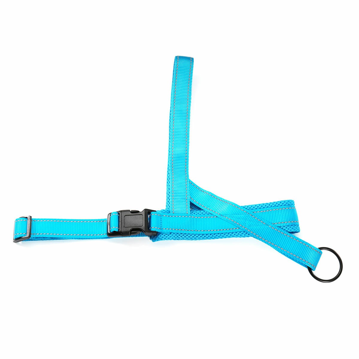 Dog Pet Adjustable Safety Seat Belt Harness Restraint Lead Leash Size XS - Blue