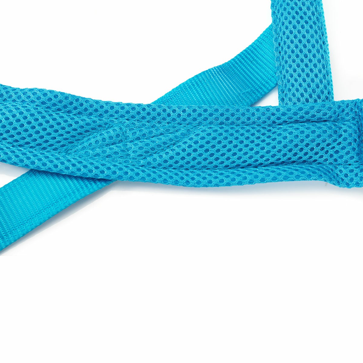 Dog Pet Adjustable Safety Seat Belt Harness Restraint Lead Leash Size XS - Blue