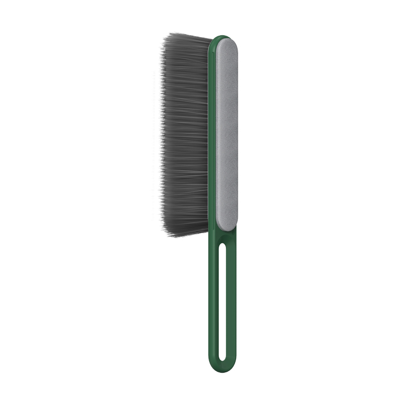 Double Sided Bed Cleaning Brush Sofa Hair Removal Dust Brush Clothes Brush - Green