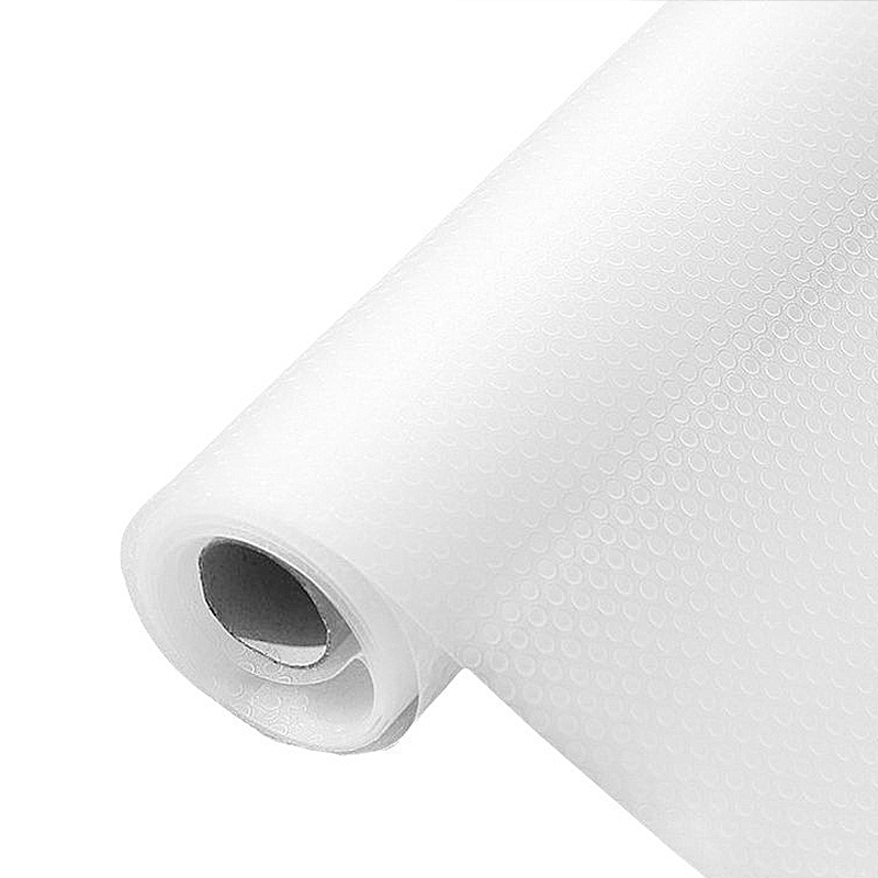 Drawer Liners Cupboard Liners Non Slip Shelf Mat Fridge Liners for Kitchen Cabinets 45 x 500 cm - Black