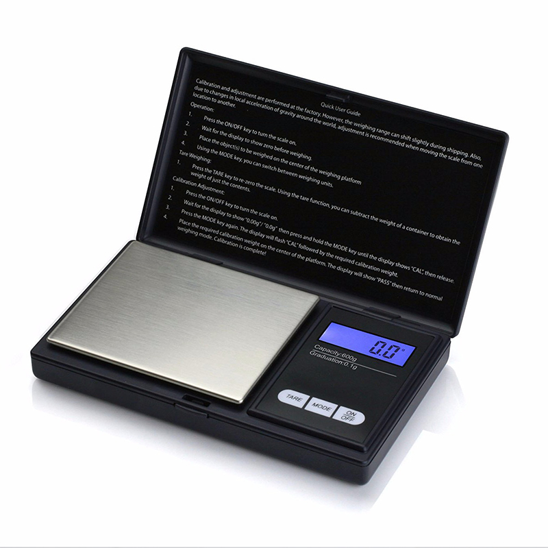 Electronic Pocket Mini Digital Gold Jewellery Weighing Scales Max 200g