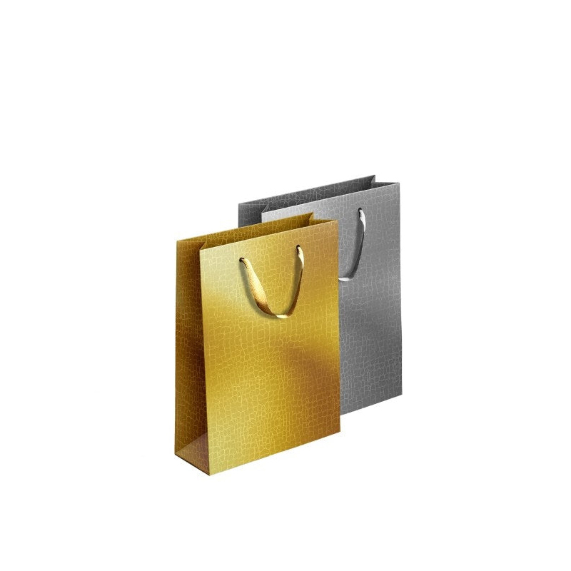 Embossed Metallic Paper Gift Bag Extra Large - Random Colour