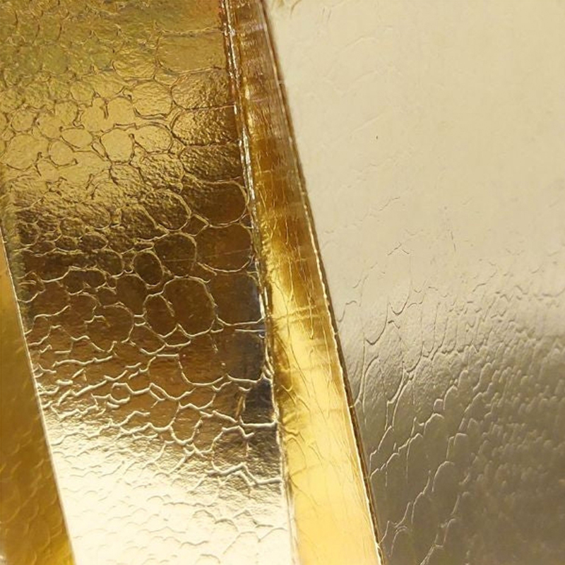 Embossed Metallic Paper Gift Bag Medium - Random Colour