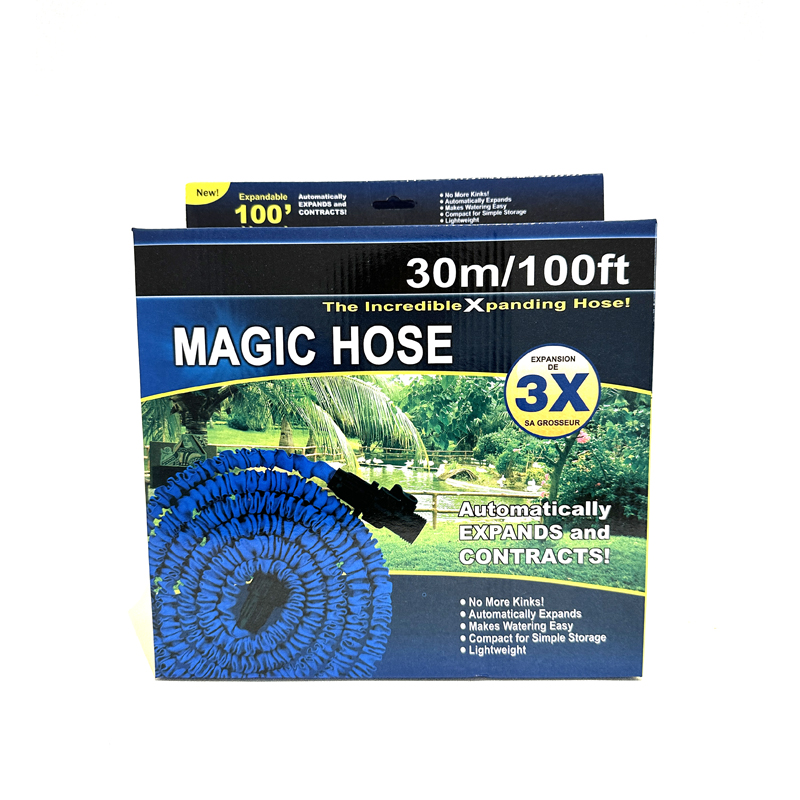 Expandable Magic Hose Pipe Flexible Garden Car Spray Gun for Garden Home Outdoor - 100ft 30m