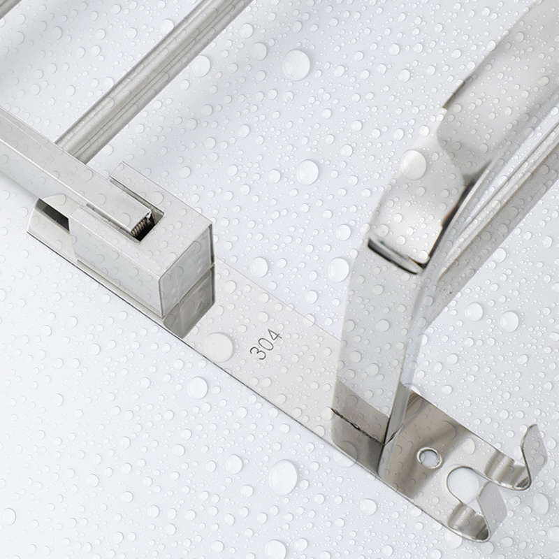 Foldable Bathroom Towel Rack Shower Floating Shelves Over the Toilet Storage Shelf Wall Mounted Hanging Shelves with Towel Rack for Bathroom Kitchen Living Room