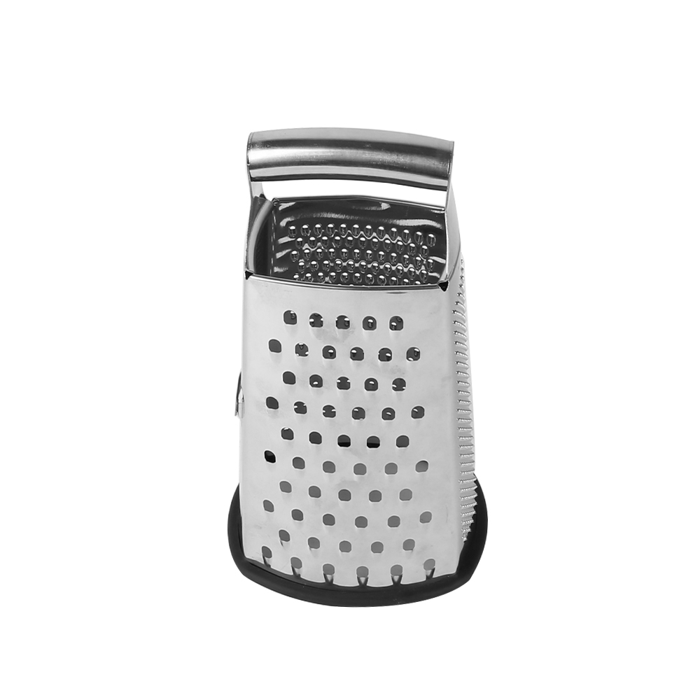 Food Grater 4-Sided Blades Stainless Steel Cheese Vegetable Grater BBQ