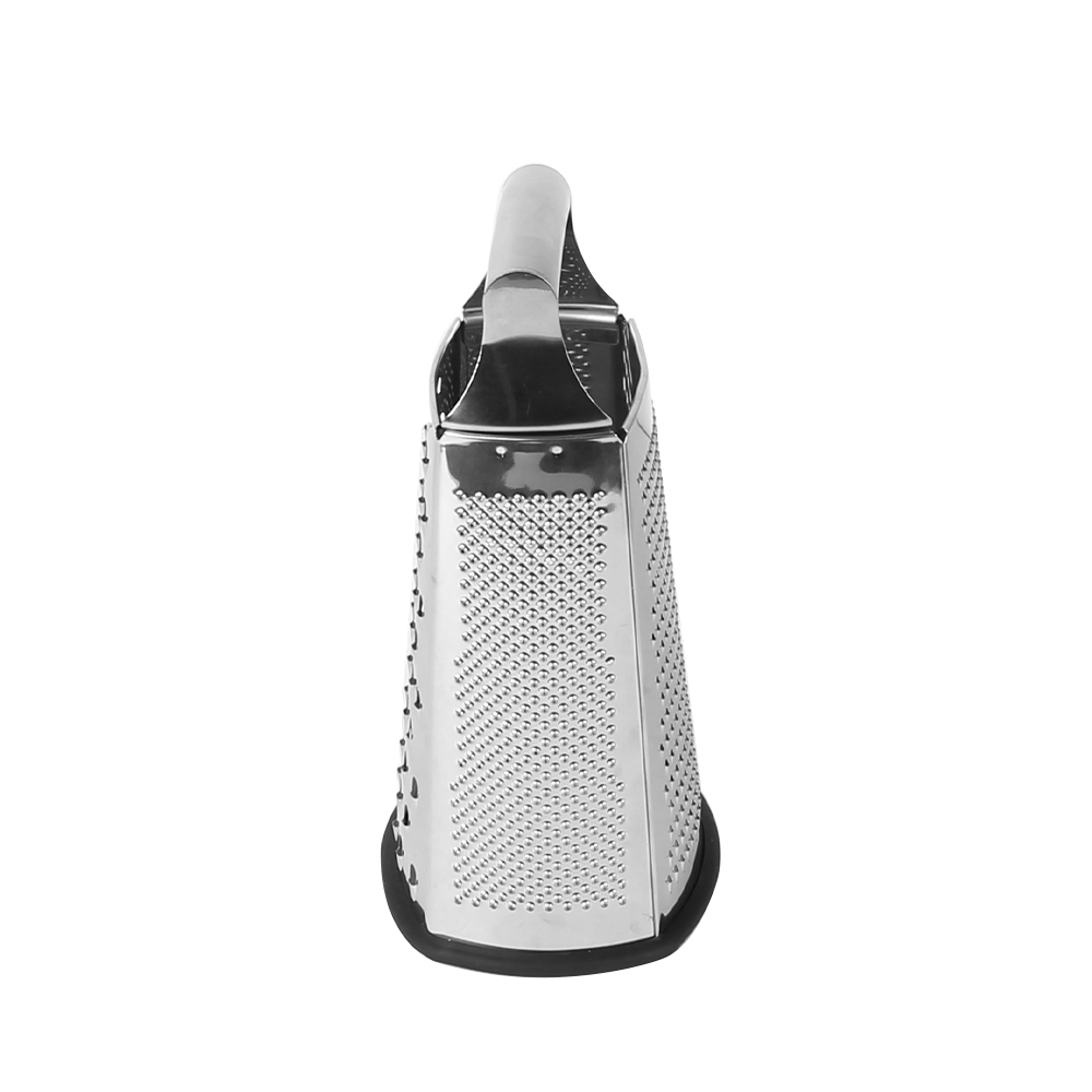 Food Grater 4-Sided Blades Stainless Steel Cheese Vegetable Grater BBQ