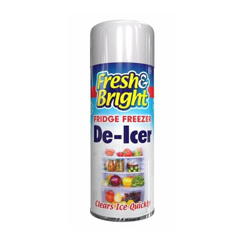1 x Fridge Freezer De Icer Spray Defrost Ice Quickly Anti Bacterial Deicer 200ml.