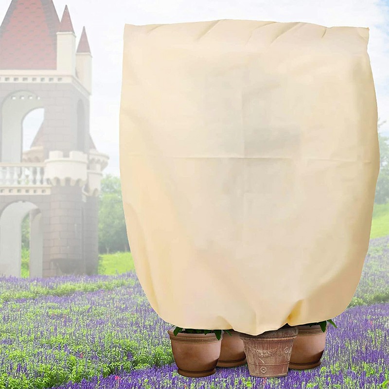 Frost Plant Jacket Winter Fleece Warming Cover for Garden Shrub - 1.2x1.8m 60gsm