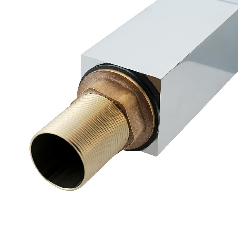 Full Copper Bathroom Sink Mixer Tap with A Pair of 60cm Hose