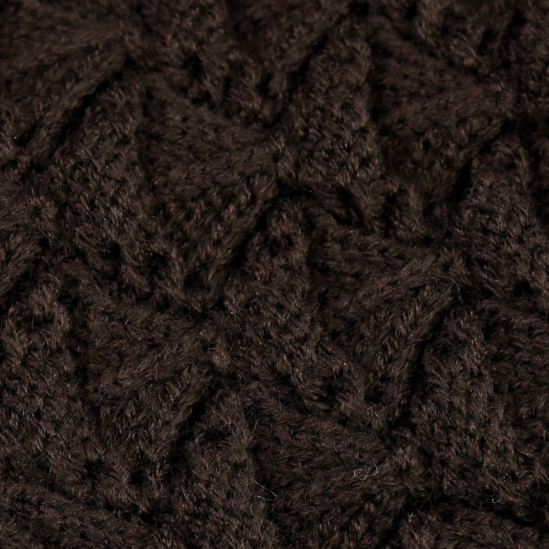 Girls Short Leg Warmers Crochet Cuffs Ankle Toppers Knitted Trim Boot Socks - Coffee