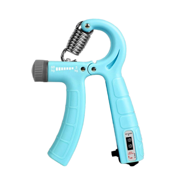 Hand Grip 11 to 132 Lbs Strengthener Grip Strengthener Forearm Strengthener Adjustable Resistance for Strong Wrists Fingers Forearm Hands Sky Blue