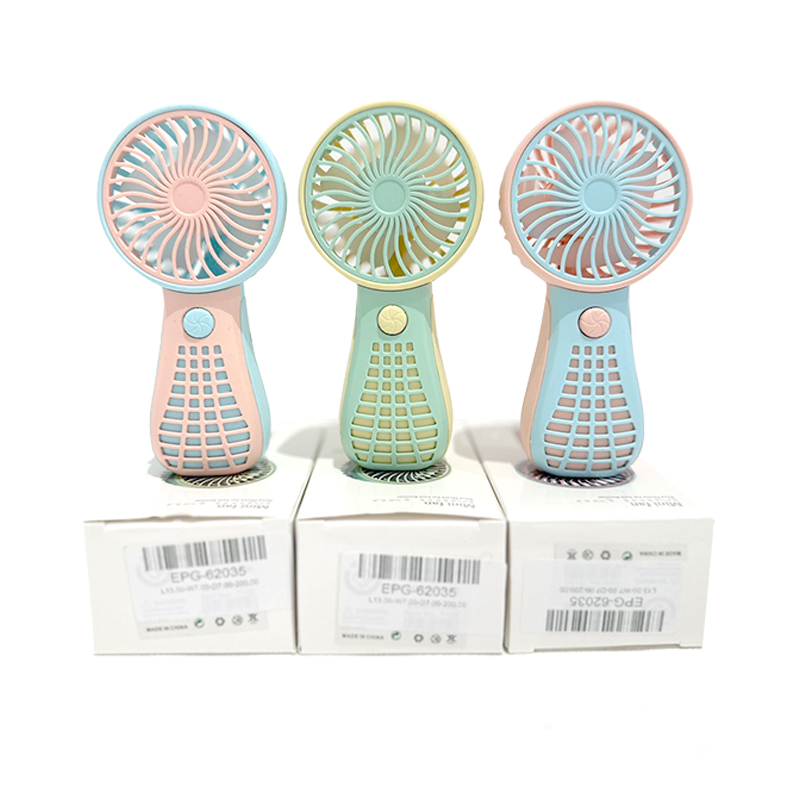 Handheld Fan 13 cm USB Rechargeable Mini Fans - Random Colour