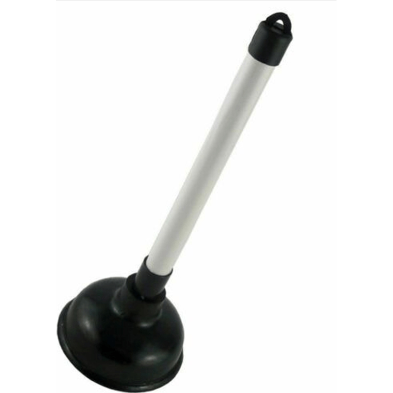 Heavy Duty Bathroom Toilet Plunger Drainer Plastic Stick Unblocker