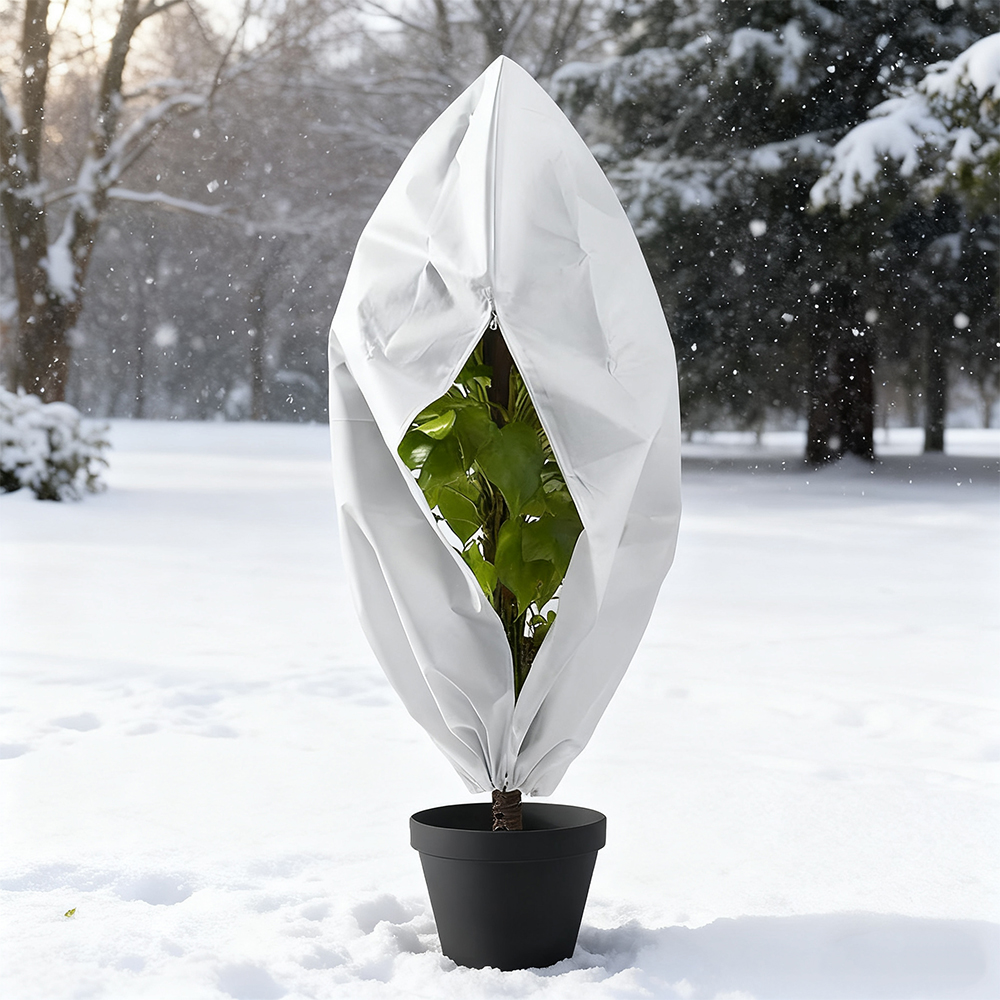 Heavy Duty Frost Protection Fleece Plant Covers Jacket Bush Tree 80 x 100cm