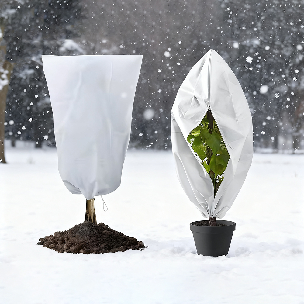 Heavy Duty Frost Protection Fleece Plant Covers Jacket Bush Tree 80 x 100cm