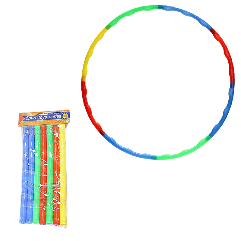 Hoola Hoop for Kids Exercise Hoop Collapsible Plastic Toy Fitness Hoops