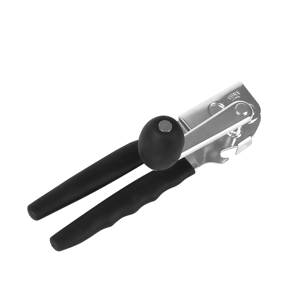 Kitchen Can Opener Ergonomic Tin Can Opener Manual Can Opener with Soft Handles for Home Restaurant