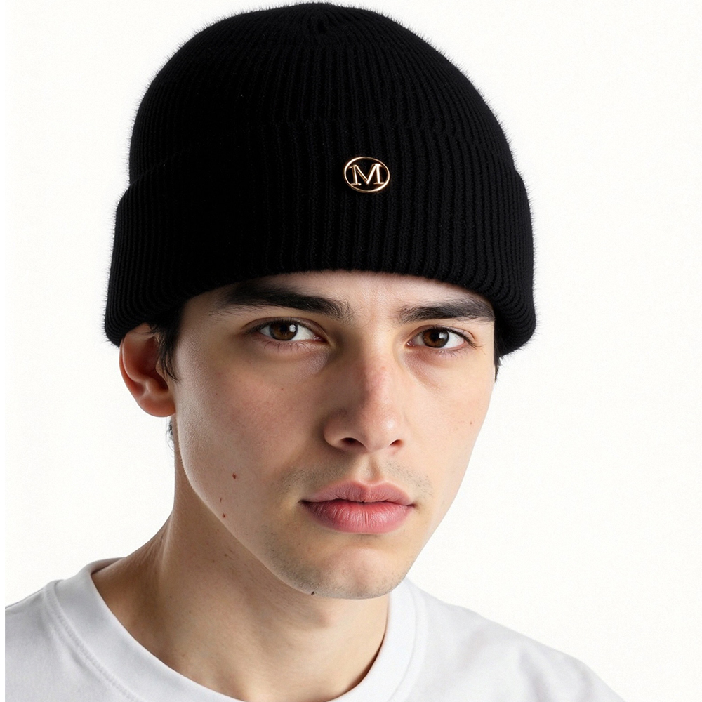 Ladies Women Beanie Hat Warm Fleece Lined R40 Thermal Insulation -  White