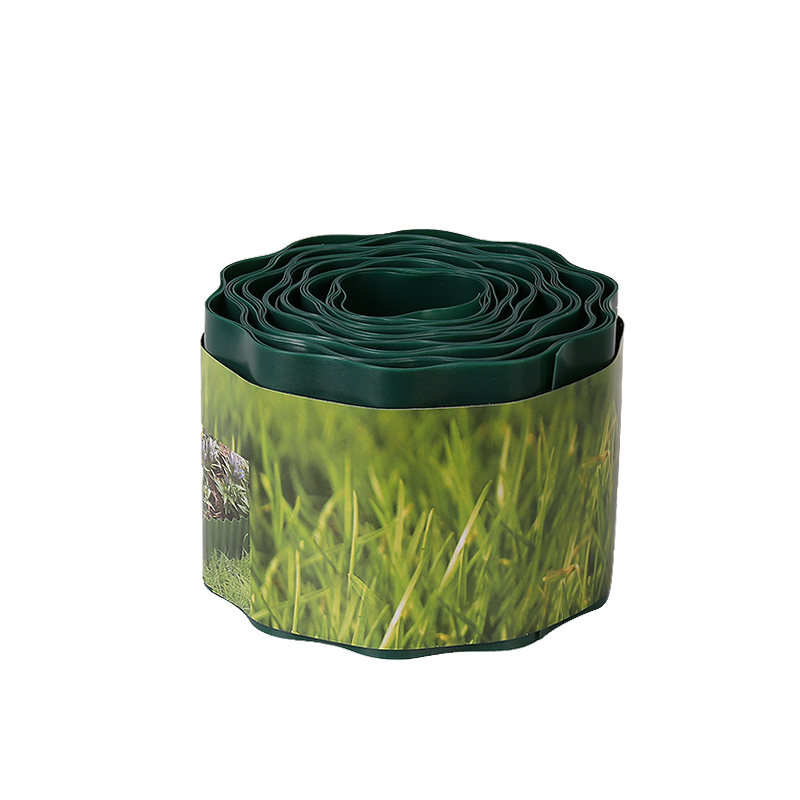 Lawn Garden Border Edging Flexible PVC Landscape Edging for DIY Flower Bed Fencing - 10cm x 9m
