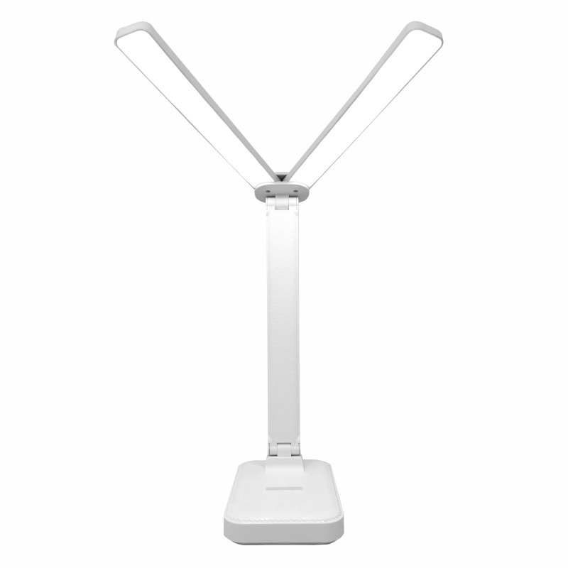 LED Desk Lamp Light with Phone Holder Dimmable Touch Control Foldable Eye-Caring Table Lamp for College Dorm Room Office Home Reading Study T61 Random Color