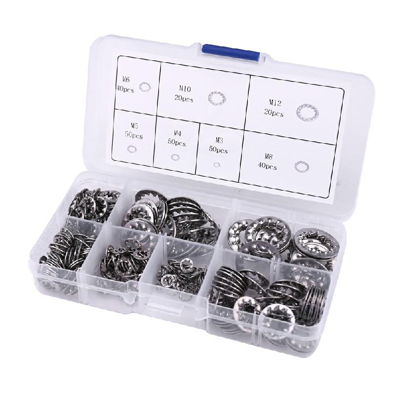 M3 M4 M5 M6 M8 M10 M12 Shakeproof Washers Internal Serrated Lock Washer