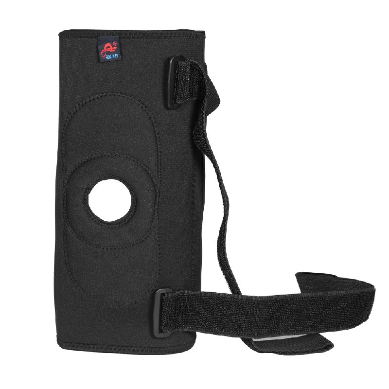 Medical Grade Hinged Neoprene Double Steel Plate Knee Brace Support Guard Stabilizer Strap - M