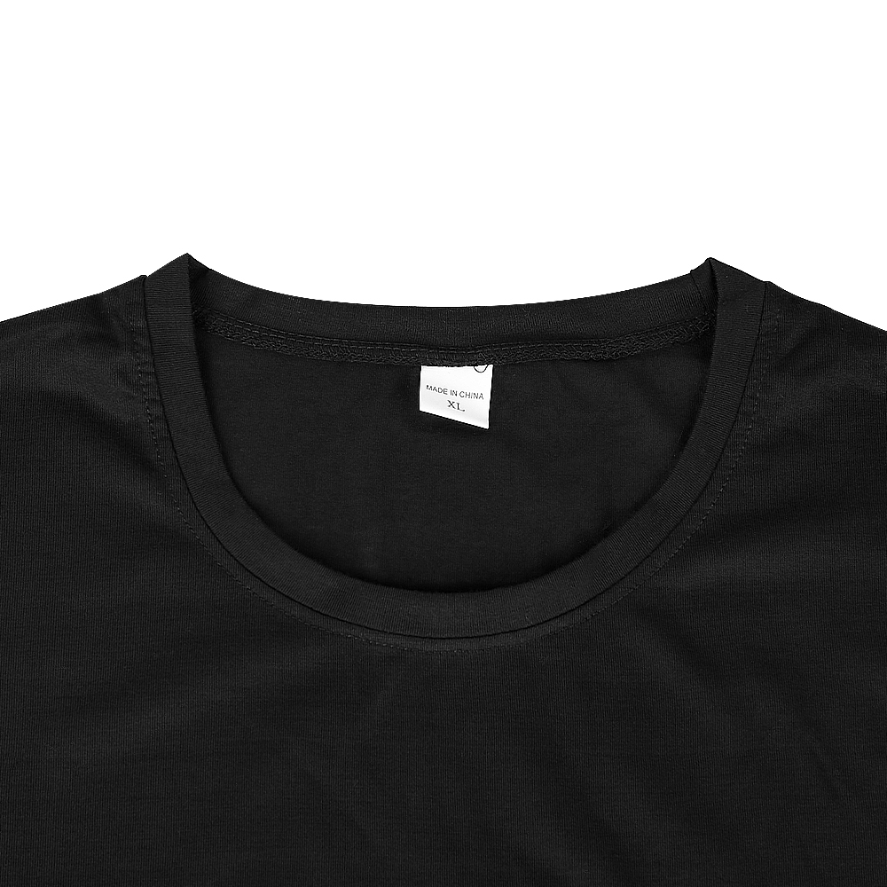 Mens Vest Tops Sleeveless Shirts T-Shirt Oversized Tee for Summer Gym Sports - Black Size XL