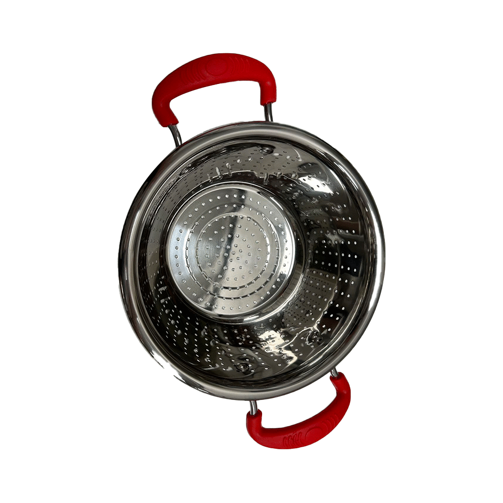 Metal Strainer Colander with 2 Handles for Kitchen Food Pasta