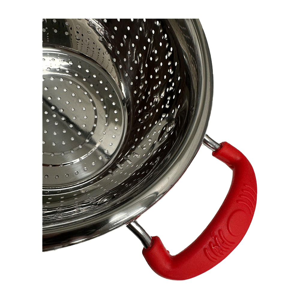 Metal Strainer Colander with 2 Handles for Kitchen Food Pasta