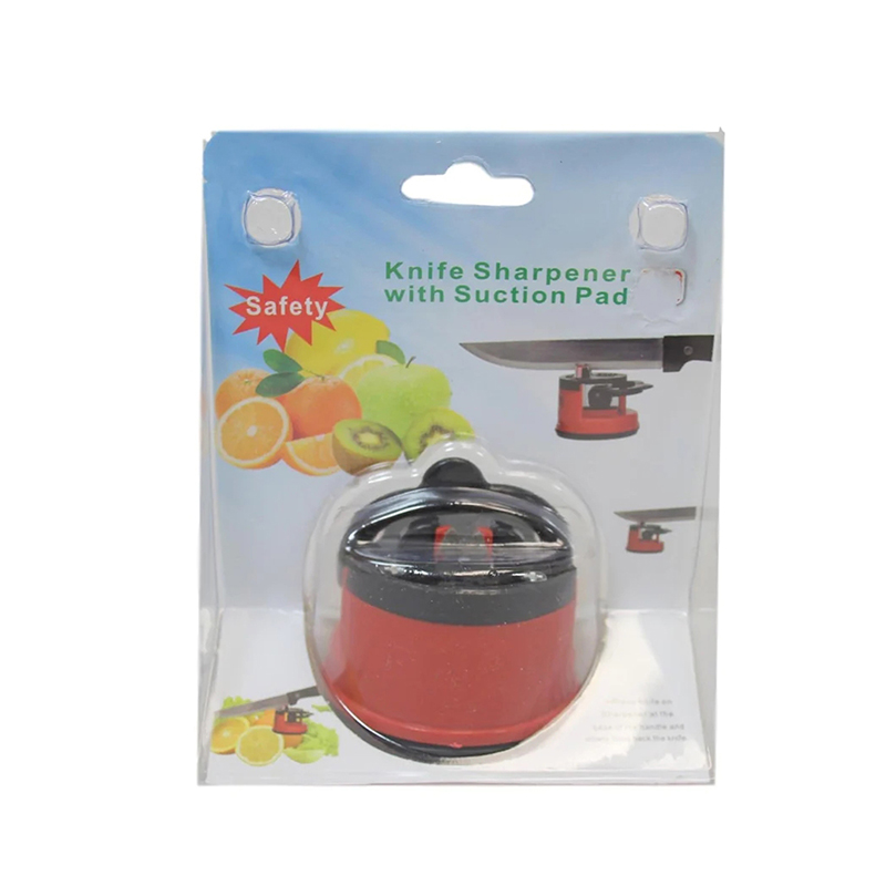 Mini Knife Sharpener Manual Sharpening Tool with Suction Pad