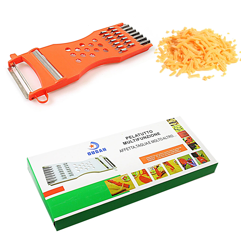Multifunctional Grater Peeler Vegetable Slicer for Food Preparation - Random Color