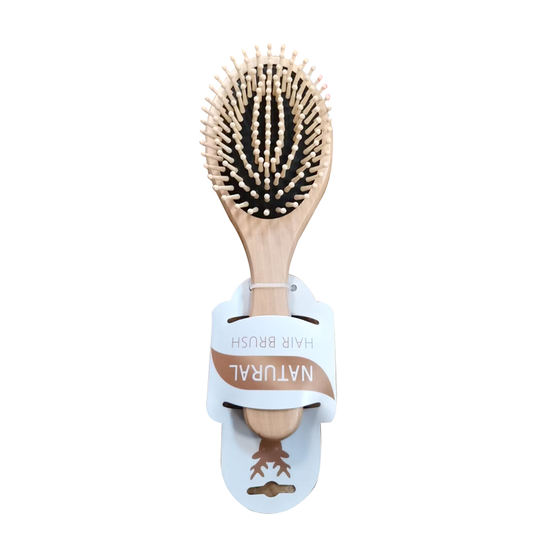 Natural Wooden Hair Brush Traditional Brush for Ladies Men