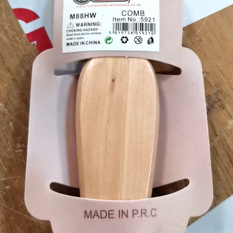 Natural Wooden Hair Brush Traditional Brush for Ladies Men