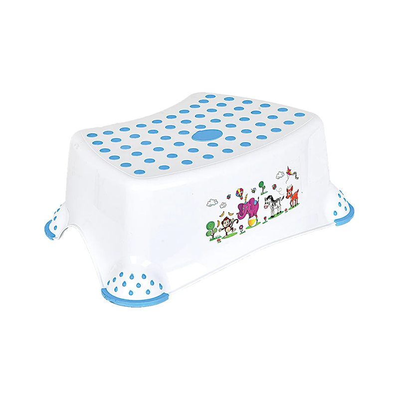 Non-Slip Stepping Stool Bathroom Toilet Ladder Stool for Children - Random Colour