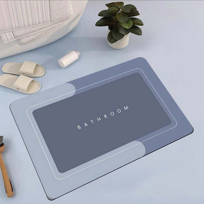 Non Slip Super Absorbent Bathroom Mat for Inside Bath Bathroom Easy to Clean - Random Colours