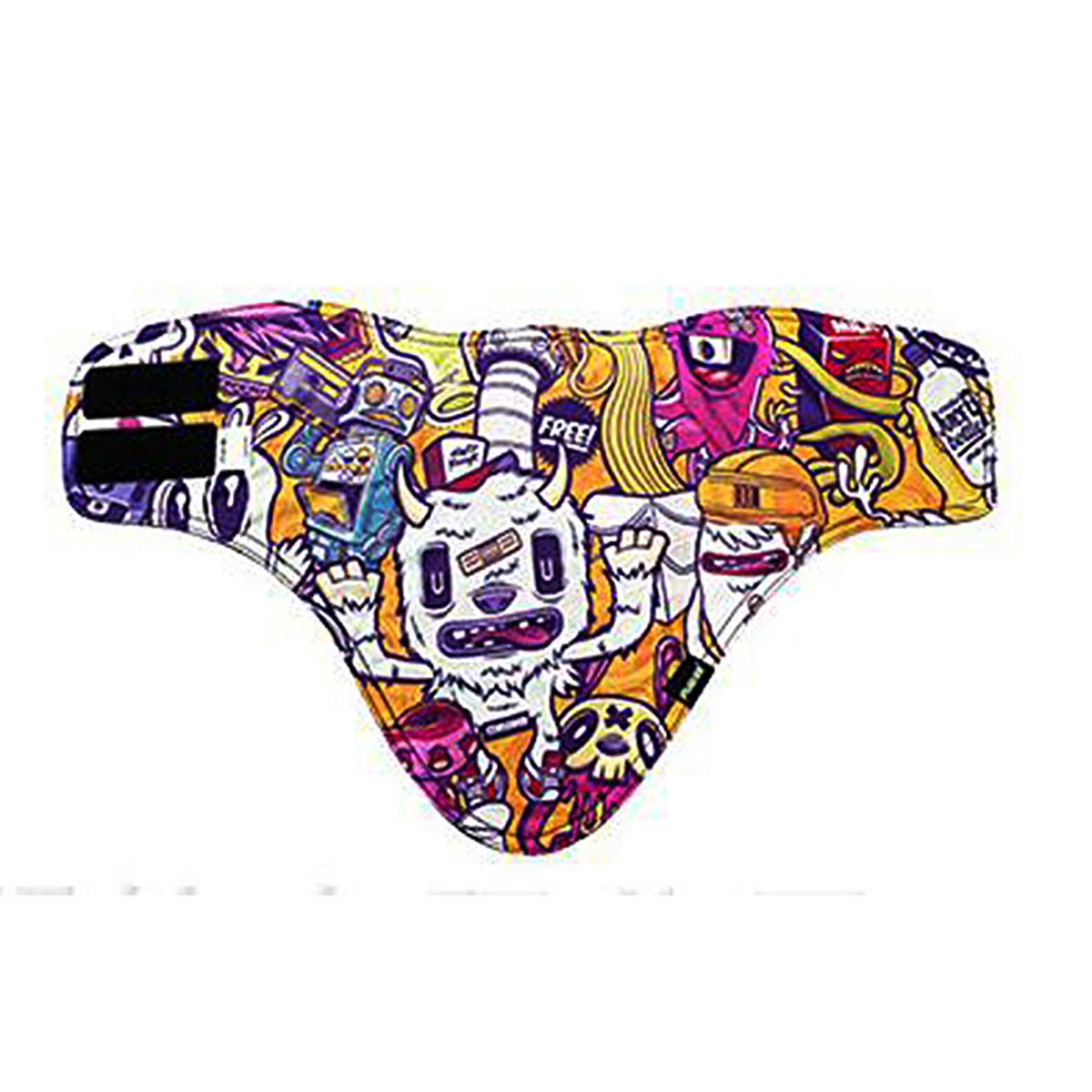 Outdoor Riding Motorcycle Protective Half Face Neck Mask - Pattern C