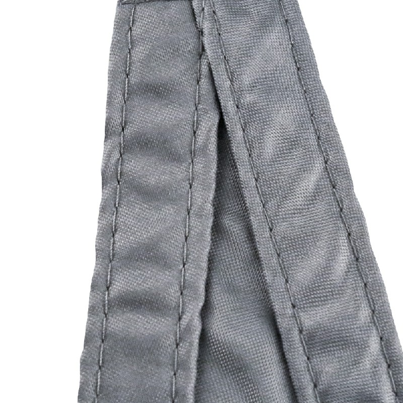 400D Triangle Outdoor Shade Sail Patio Suncreen Awning Garden Sun Canopy 98% UV Block Grey - 3x3x3m