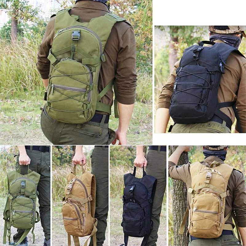 Outdoor Sports Backpacks Cycling Camping Hiking Bag Water Bag - Desert Digital