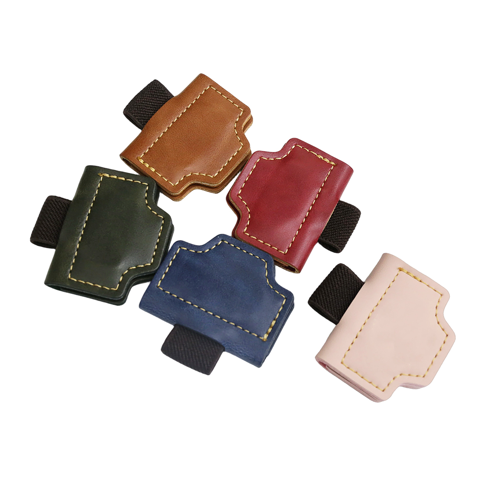 5pcs Personalised Magnetic Leather Bookmark with Pen Holder Page Marker Reader Gifts Gift