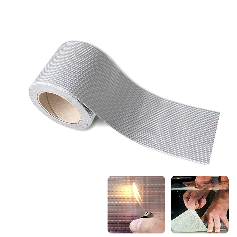 Professional Butyl Rubber Tape Waterproof Repair Tape Flashing Tape for Roof and Pipes Leak Wall Crack - 10m x 10cm