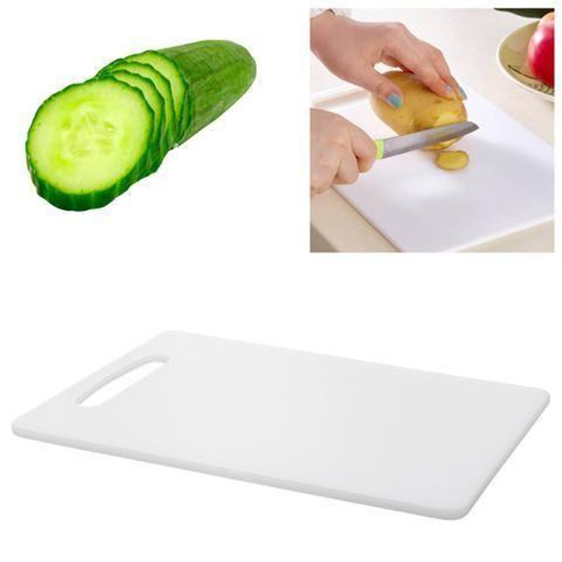 Professional Kitchen Chopping Board Plastic Extra Large 25 x 40.5 cm - White