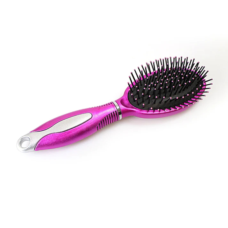 Professional Salon Detangling Hair Brush Soft Head Hairstyle Tools - Random Colour